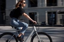 san francisco, woman, electric bike